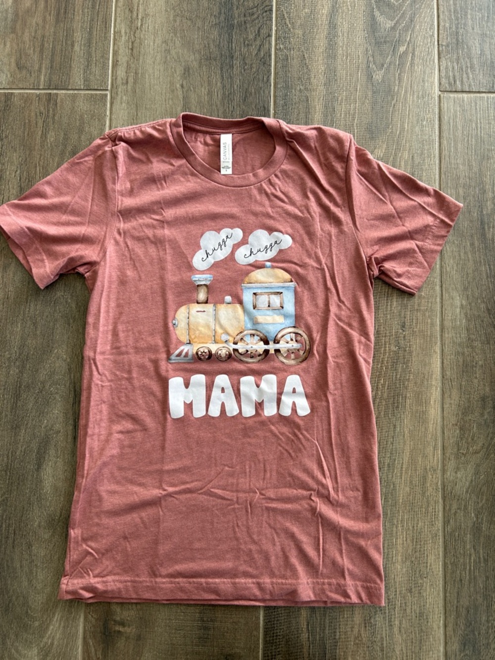 Bella Canvas ‘Mama' Train Graphic Tee
